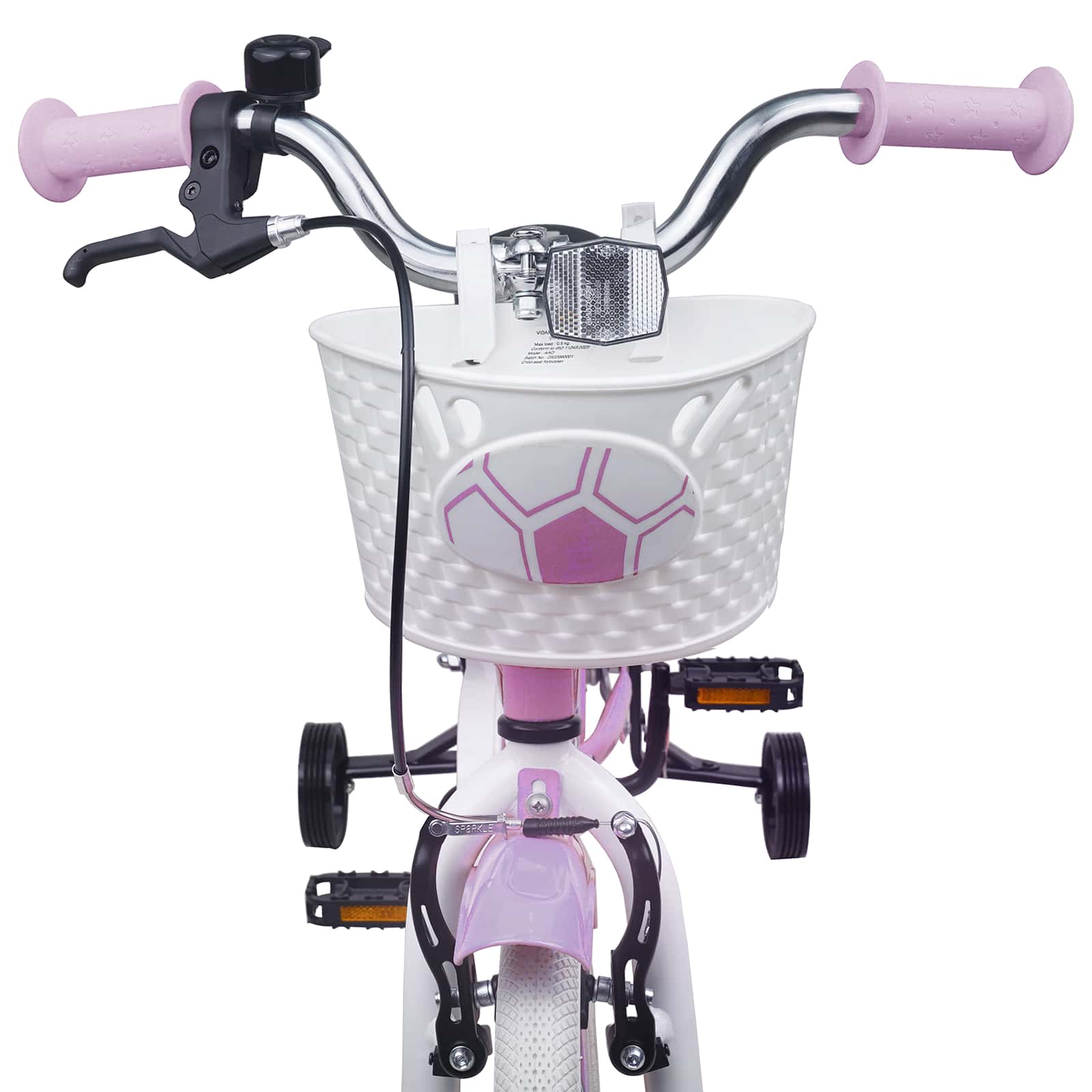 Bicicletta per Bambini 12 Pollici per bambini di 2-4 anni Viola