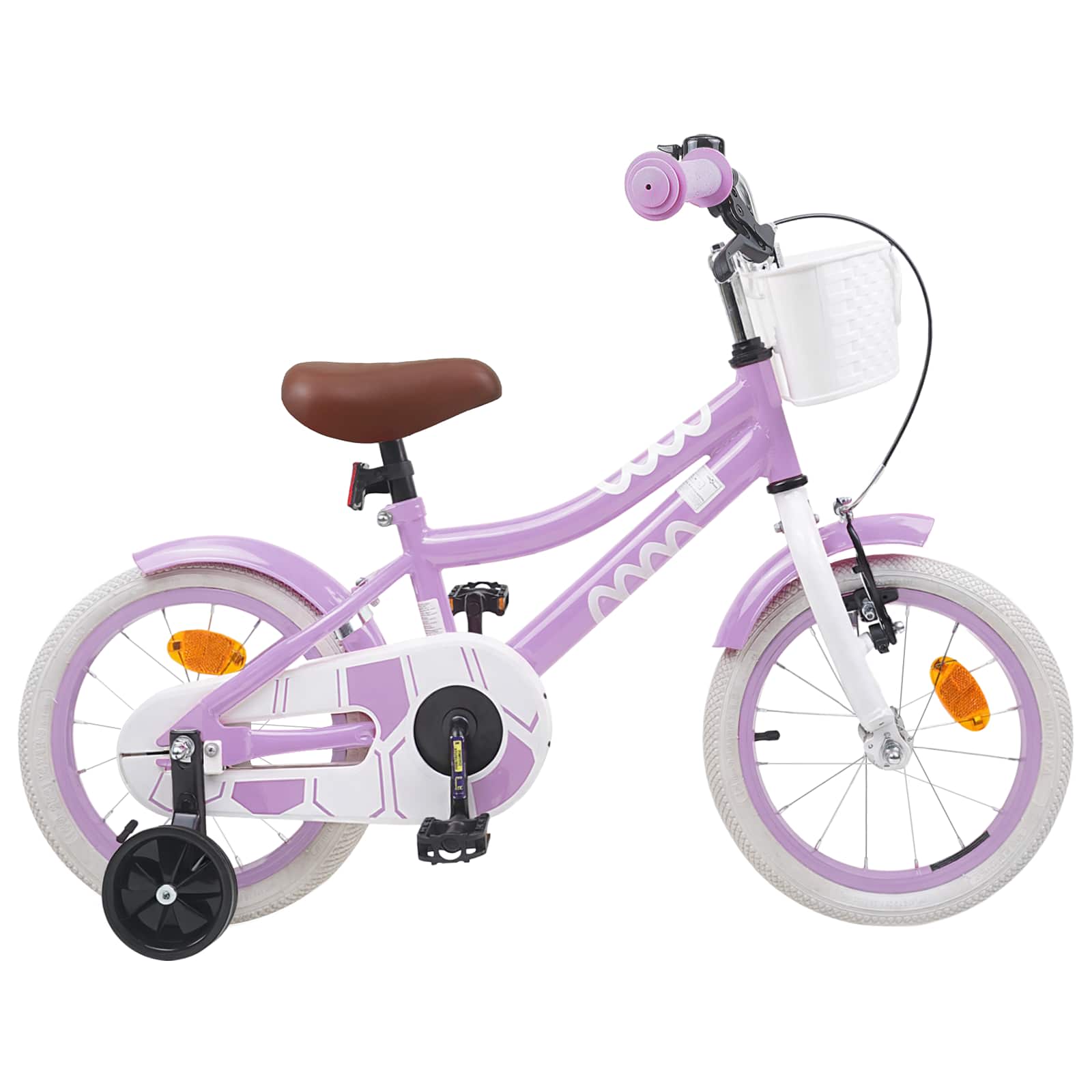 Bicicletta per Bambini 12 Pollici per bambini di 2-4 anni Viola