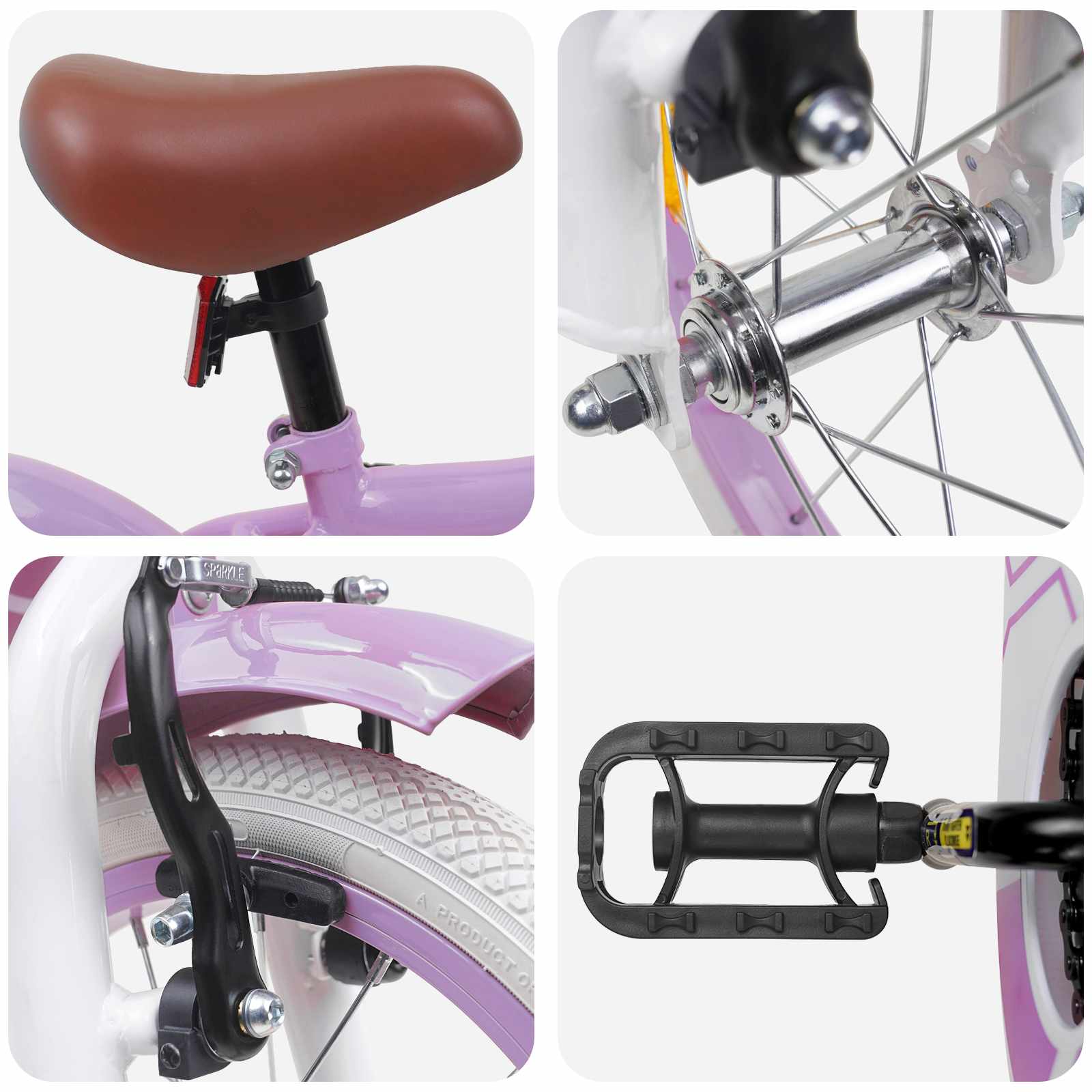 Bicicletta per Bambini 14 Pollici per bambini da 3 a 5 anni