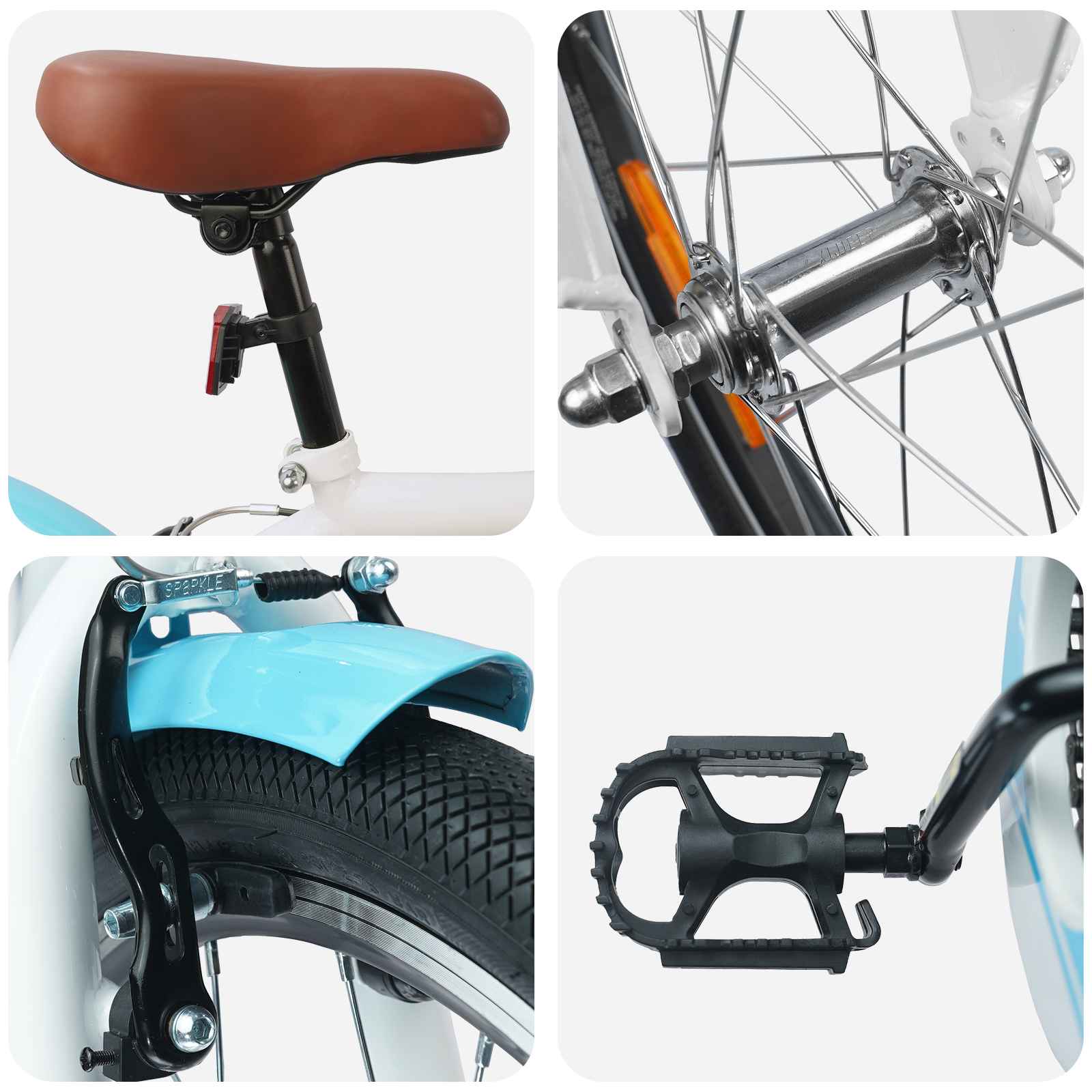 Bicicletta per Bambini 18 Pollici per bambini dai 5 ai 7 anni