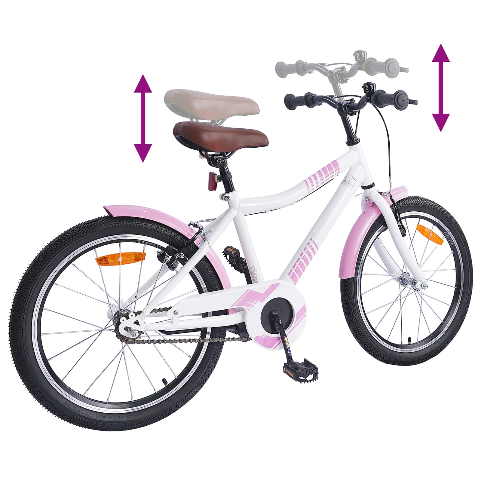 Bicicletta per Bambini 18 Pollici per bambini dai 5 ai 7 anni