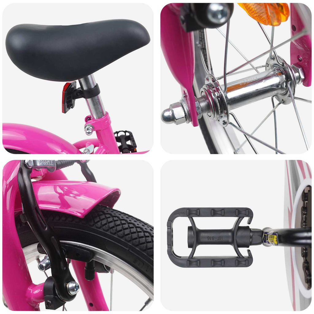 Bicicletta per Bambini 12 Pollici per bambini di 2-4 anni