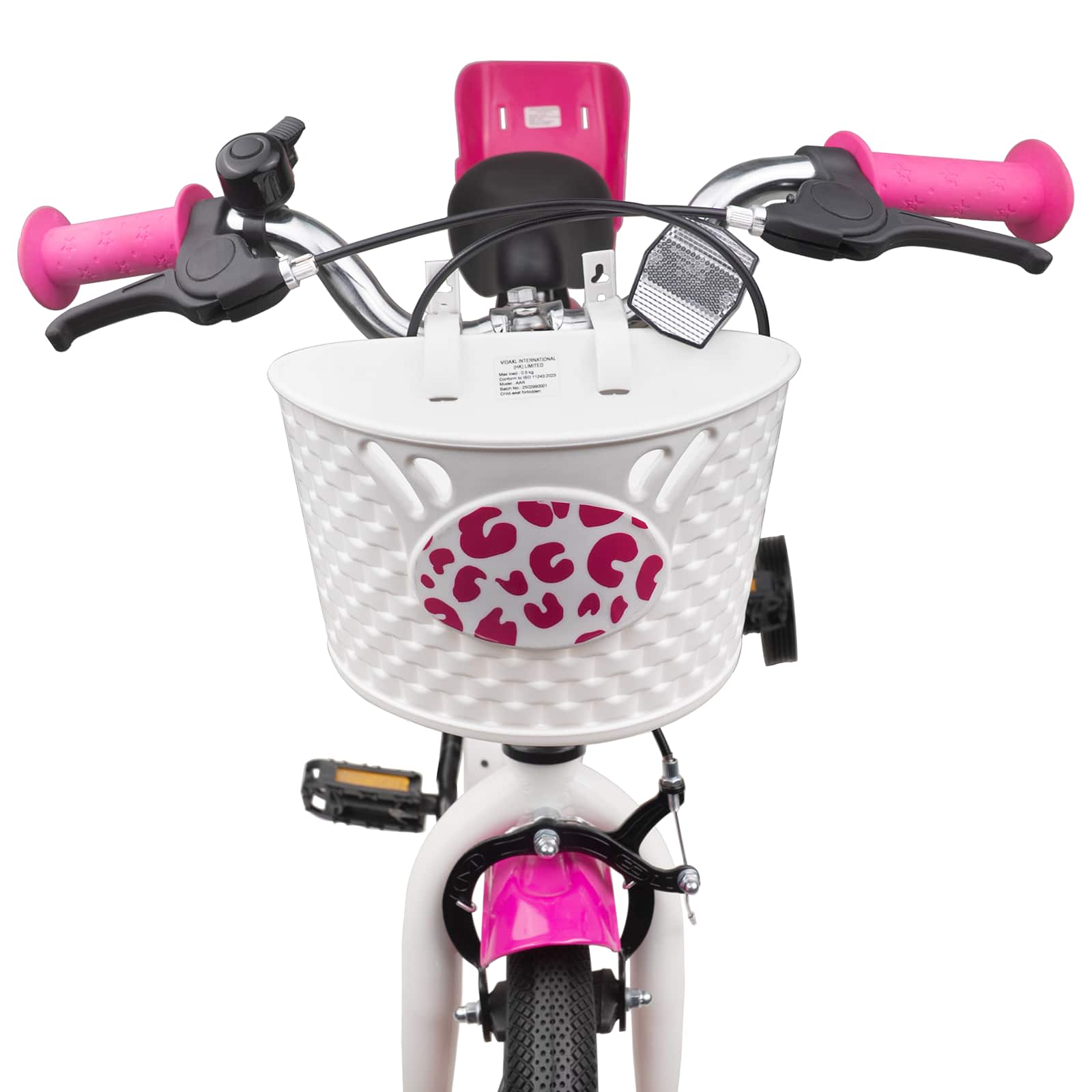 Bicicletta per Bambini 16 Pollici per bambini di 4-6 anni Rosa