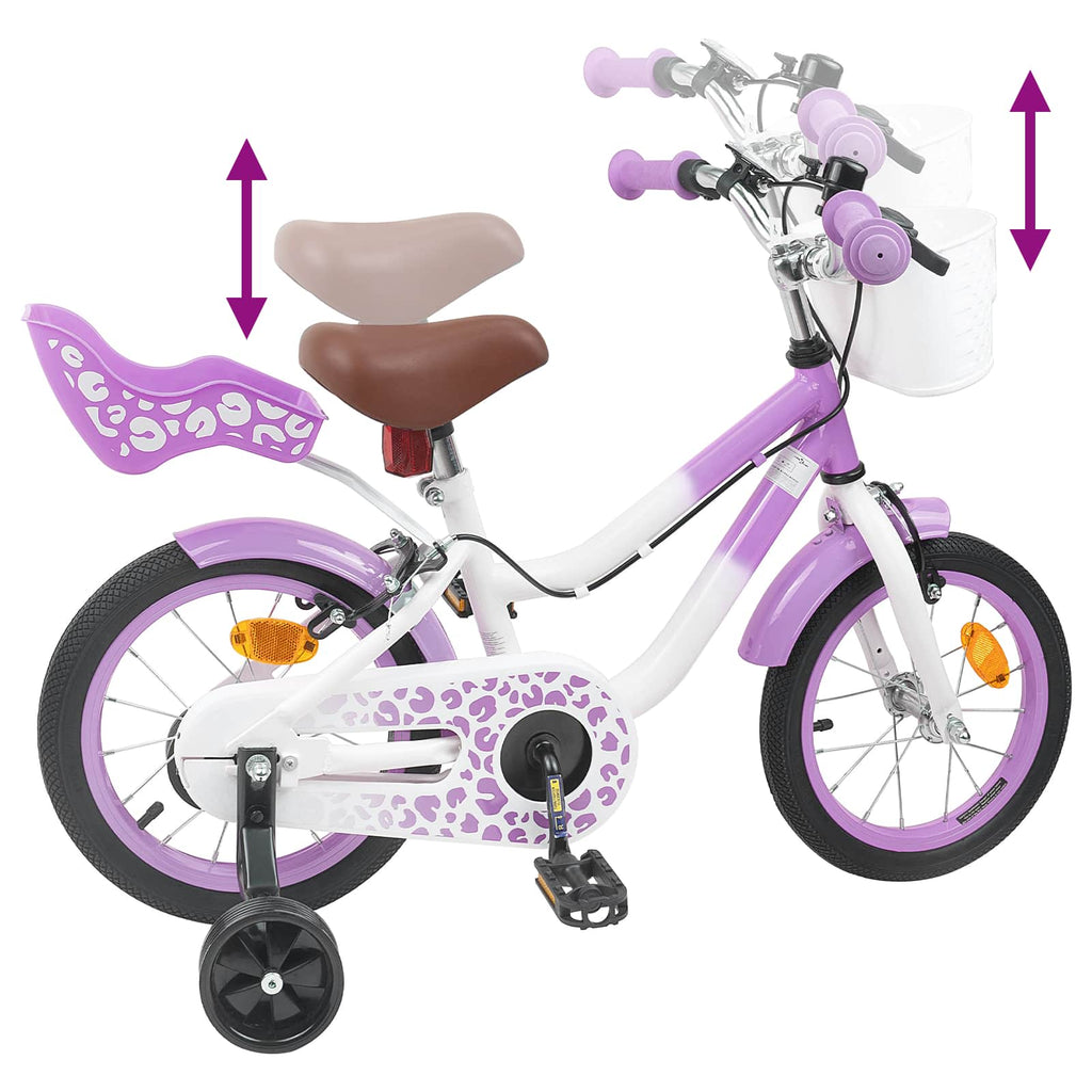 Bicicletta per Bambini 14 Pollici per bambini da 3 a 5 anni