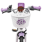 Bicicletta per Bambini 16 Pollici per bambini di 4-6 anni Viola