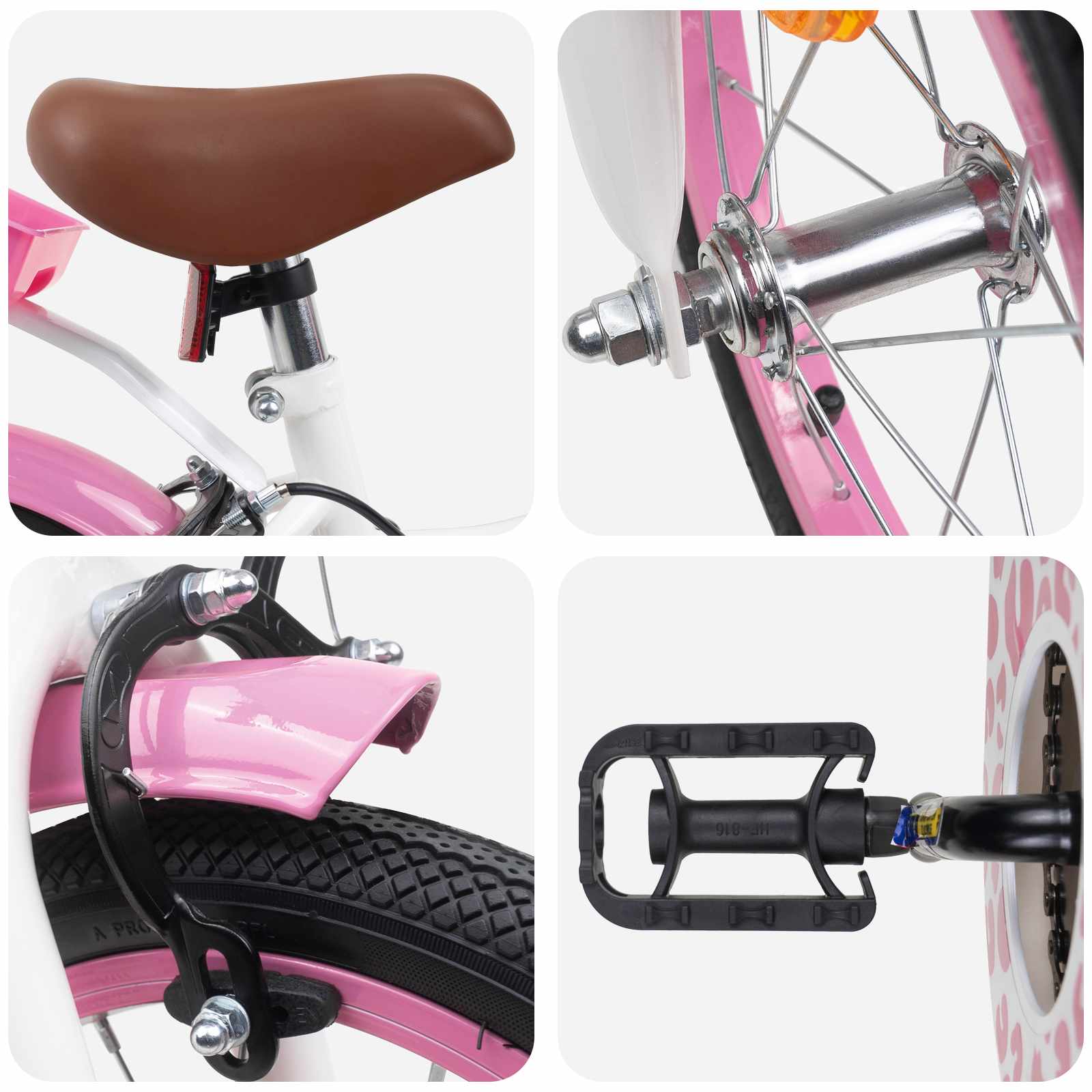 Bicicletta per Bambini 14 Pollici per bambini da 3 a 5 anni