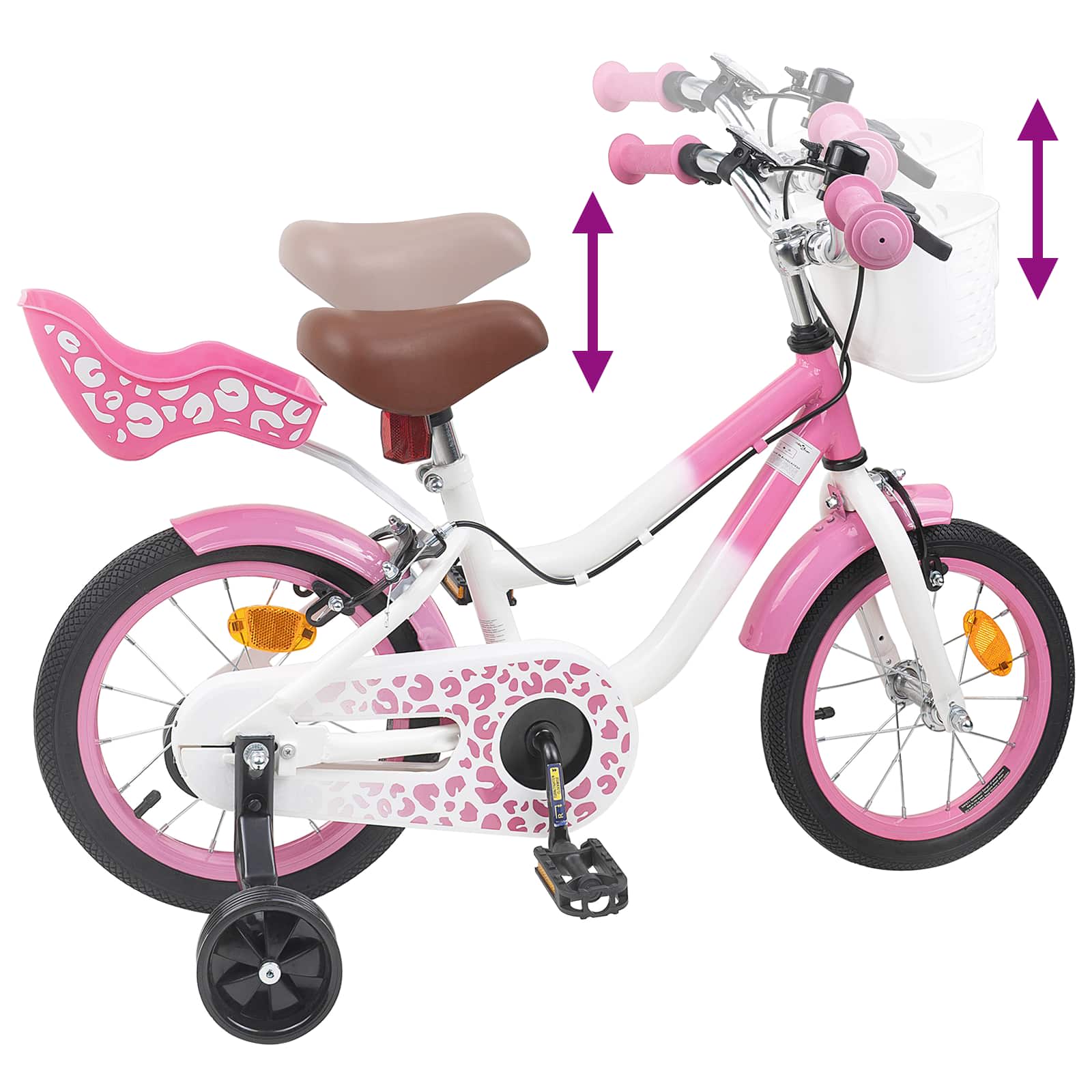 Bicicletta per Bambini 16 Pollici per bambini di 4-6 anni