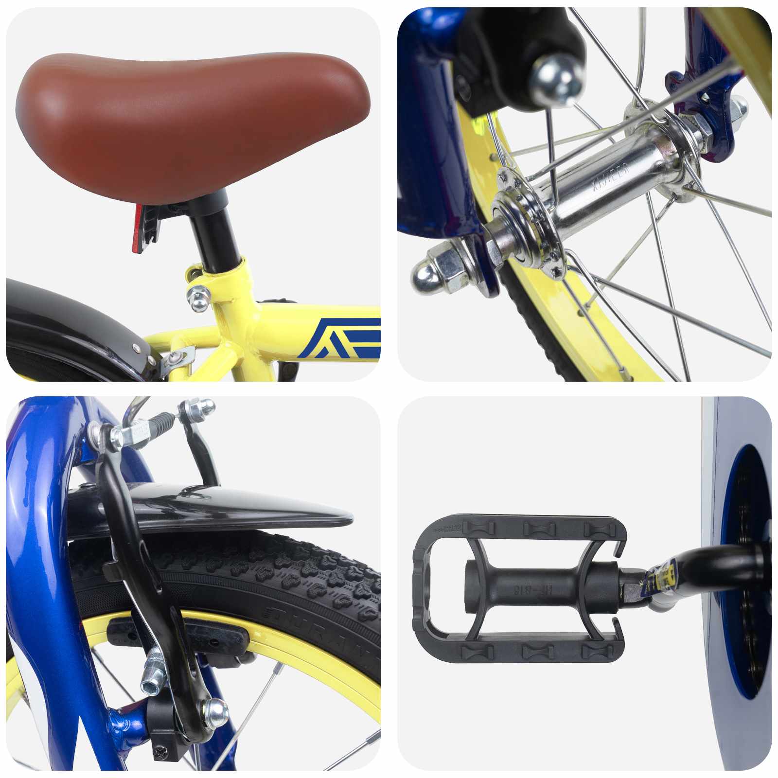 Bicicletta per Bambini 16 Pollici per bambini di 4-6 anni