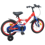 Bicicletta per Bambini 16 Pollici per bambini di 4-6 anni Rosso