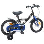 Bicicletta per Bambini 16 Pollici per bambini di 4-6 anni Nero