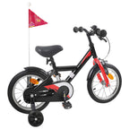 Bicicletta per Bambini 16 Pollici per bambini di 4-6 anni Nero