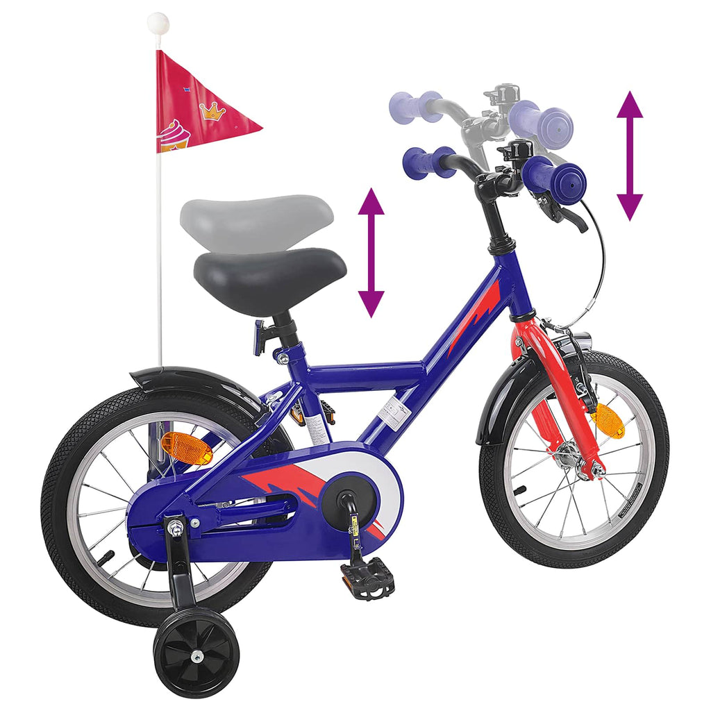 Bicicletta per Bambini 16 Pollici per bambini di 4-6 anni