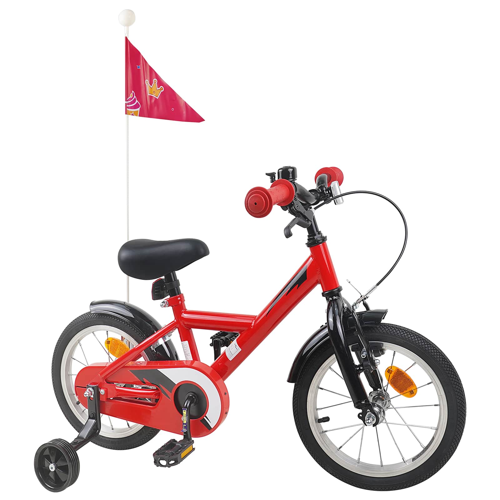 Bicicletta per Bambini 14 Pollici per bambini da 3 a 5 anni
