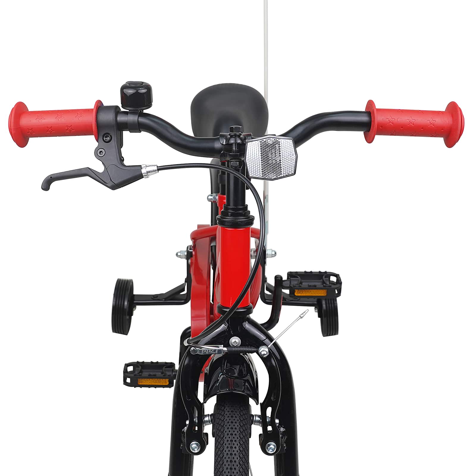 Bicicletta per Bambini 16 Pollici per bambini di 4-6 anni Rosso
