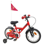 Bicicletta per Bambini 16 Pollici per bambini di 4-6 anni Rosso