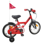 Bicicletta per Bambini 16 Pollici per bambini di 4-6 anni Rosso