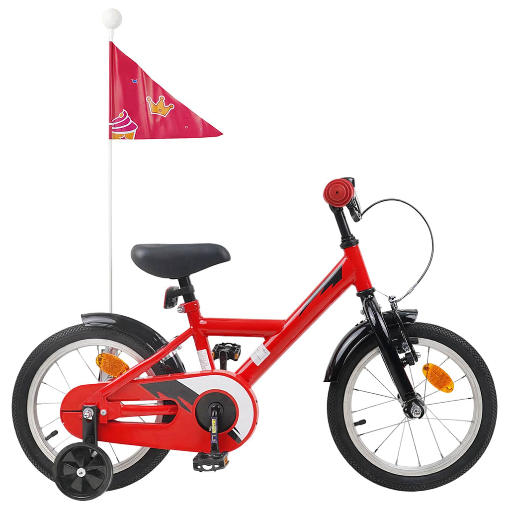 Bicicletta per Bambini 16 Pollici per bambini di 4-6 anni Rosso