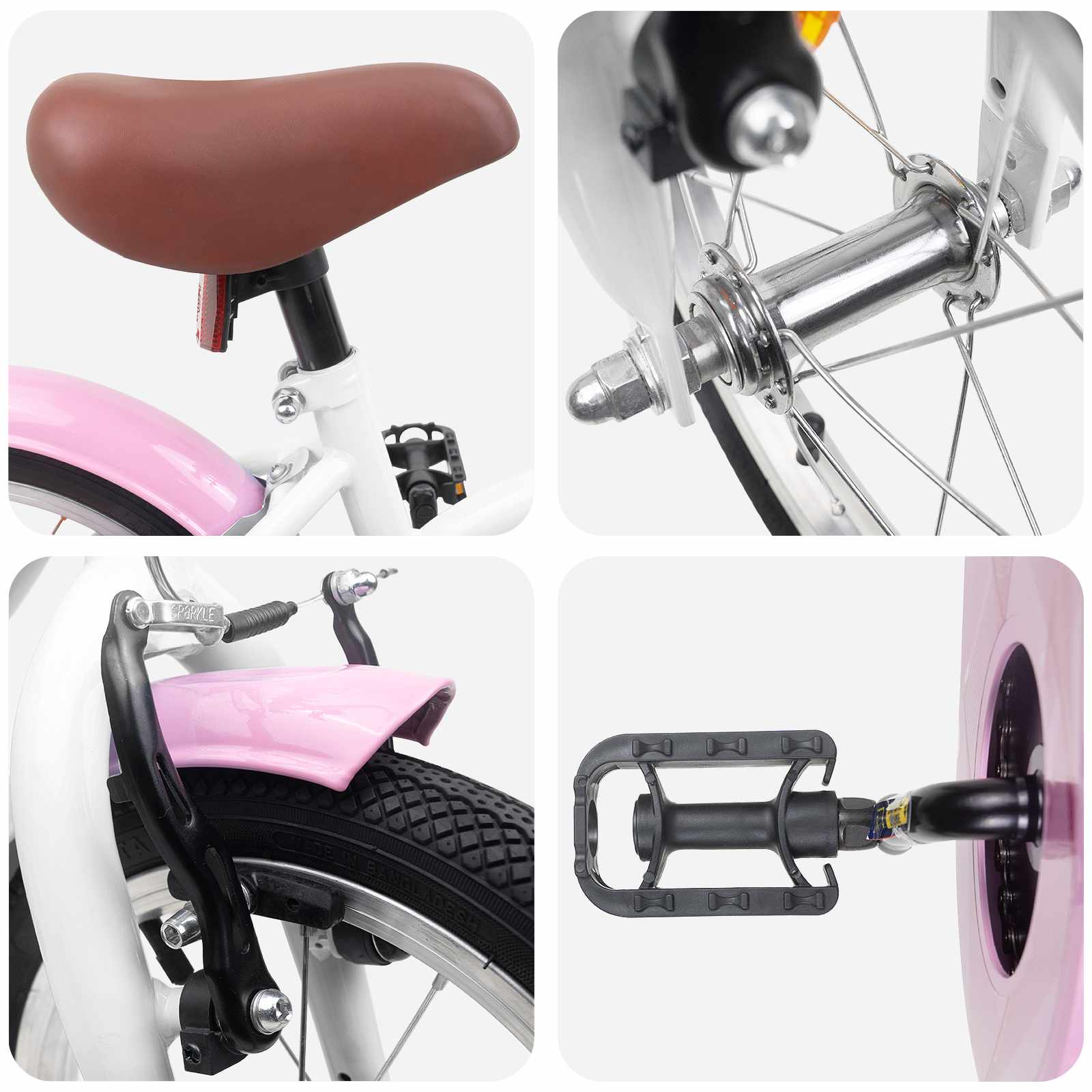 Bicicletta per Bambini 16 Pollici per bambini di 4-6 anni