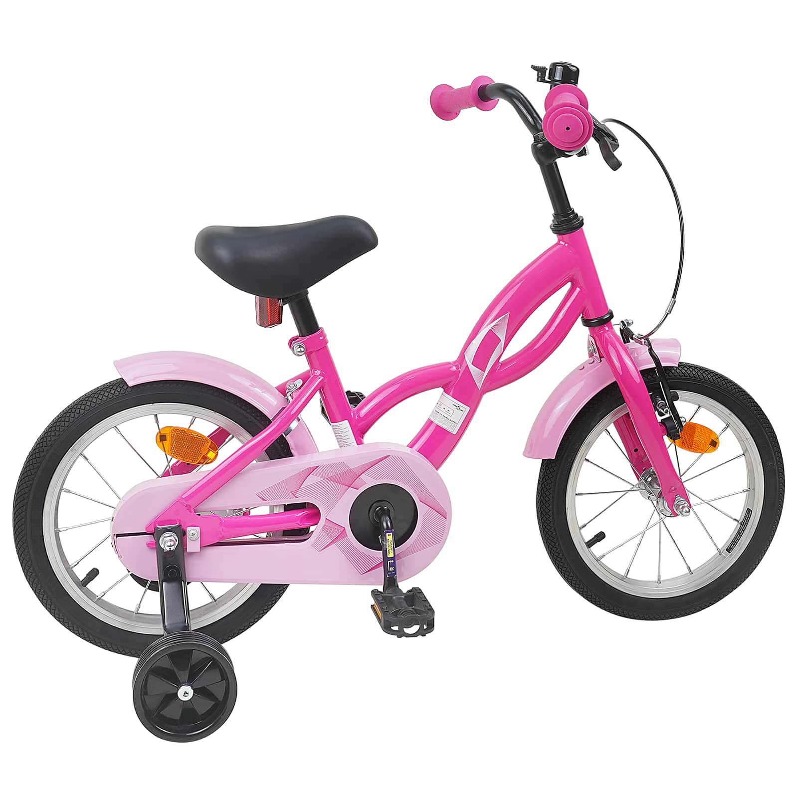 Bicicletta per Bambini 14 Pollici per bambini da 3 a 5 anni