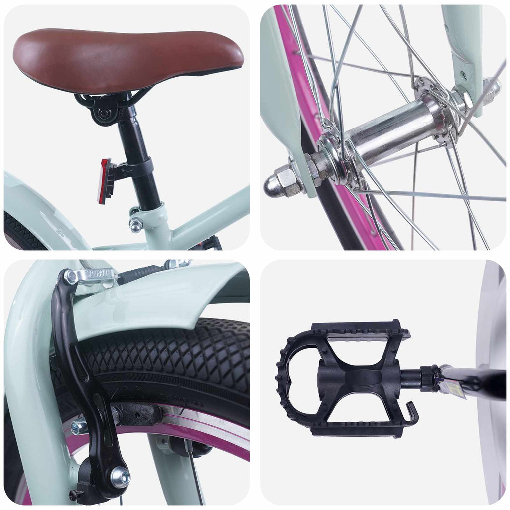 Bicicletta per Bambini 18 Pollici per bambini dai 5 ai 7 anni