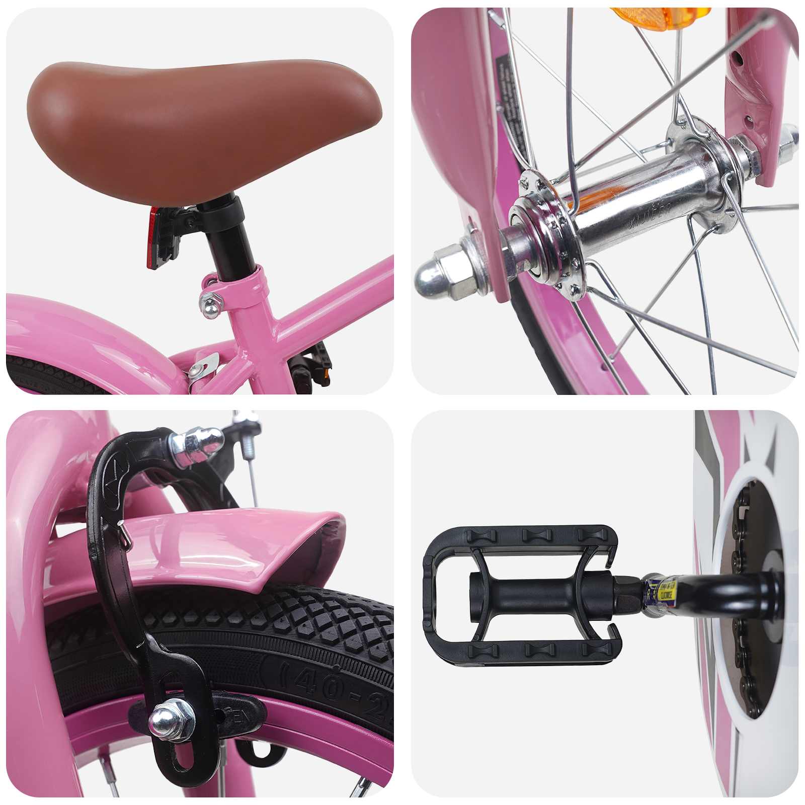 Bicicletta per Bambini 16 Pollici per bambini di 4-6 anni
