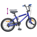 BMX 18 Pollici per bambini dai 7 ai 10 anni Blu Scuro