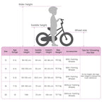 BMX 18 Pollici per bambini dai 7 ai 10 anni Arancione