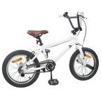 BMX 18 Pollici per bambini dai 7 ai 10 anni Bianco