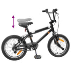 BMX 18 Pollici per bambini dai 7 ai 10 anni Nero