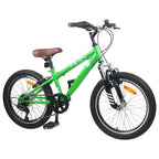 Mountain Bike 20 Pollici 6-Velocità per 5-8 anni Verde