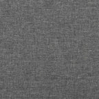 Testiera da Parete 12 pcs Grigio chiaro 60 x 15 cm Tessuto