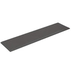 Testiera da Parete 12 pcs Grigio 60 x 15 cm Tessuto