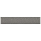 Testiera da Parete 12 pcs Grigio chiaro 90 x 15 cm Tessuto