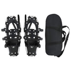 Ciaspole 3 in 1 Argento e Nero 53,5 x 21 cm Alluminio e HDPE