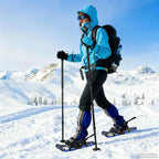Ciaspole 3 in 1 Blu e Nero 53,5 x 21 cm Alluminio e HDPE