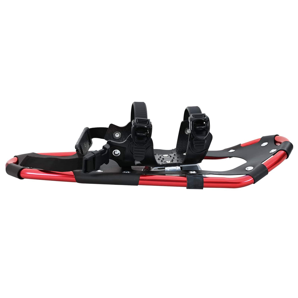 Ciaspole 3 in 1 Rosso e Nero 53,5 x 21 cm Alluminio e HDPE