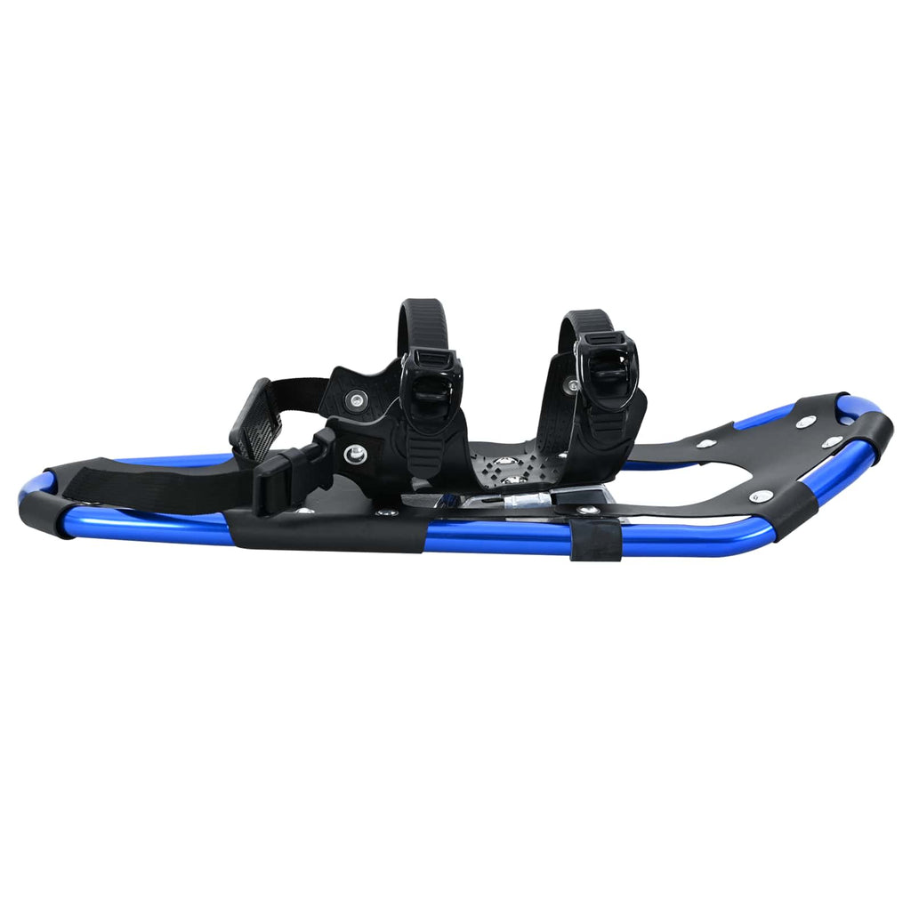 Racchette da neve 3 in 1 con bastoni da trekking Blu e Nero