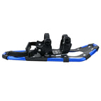 Racchette da neve 3 in 1 con bastoni da trekking Blu e Nero