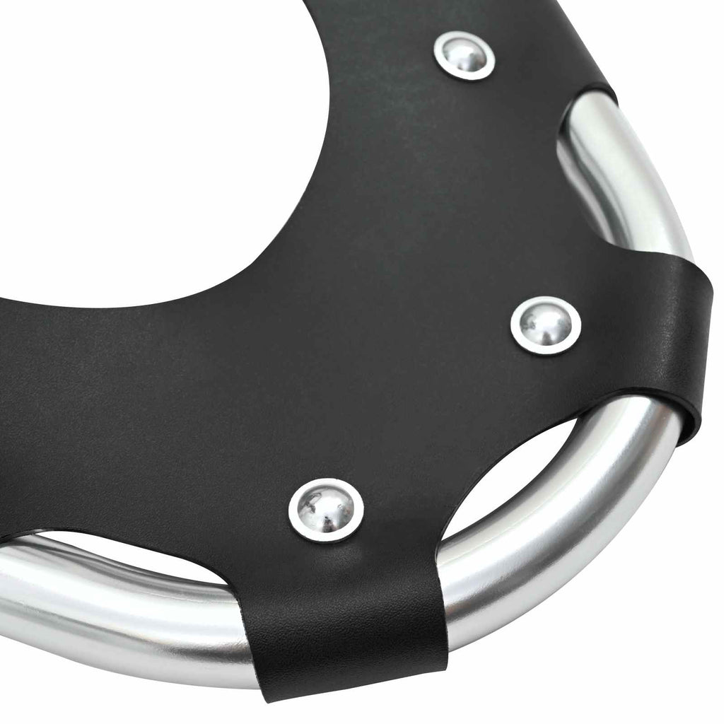 Ciaspole 3 in 1 Argento e Nero 63 x 21 cm Alluminio e HDPE