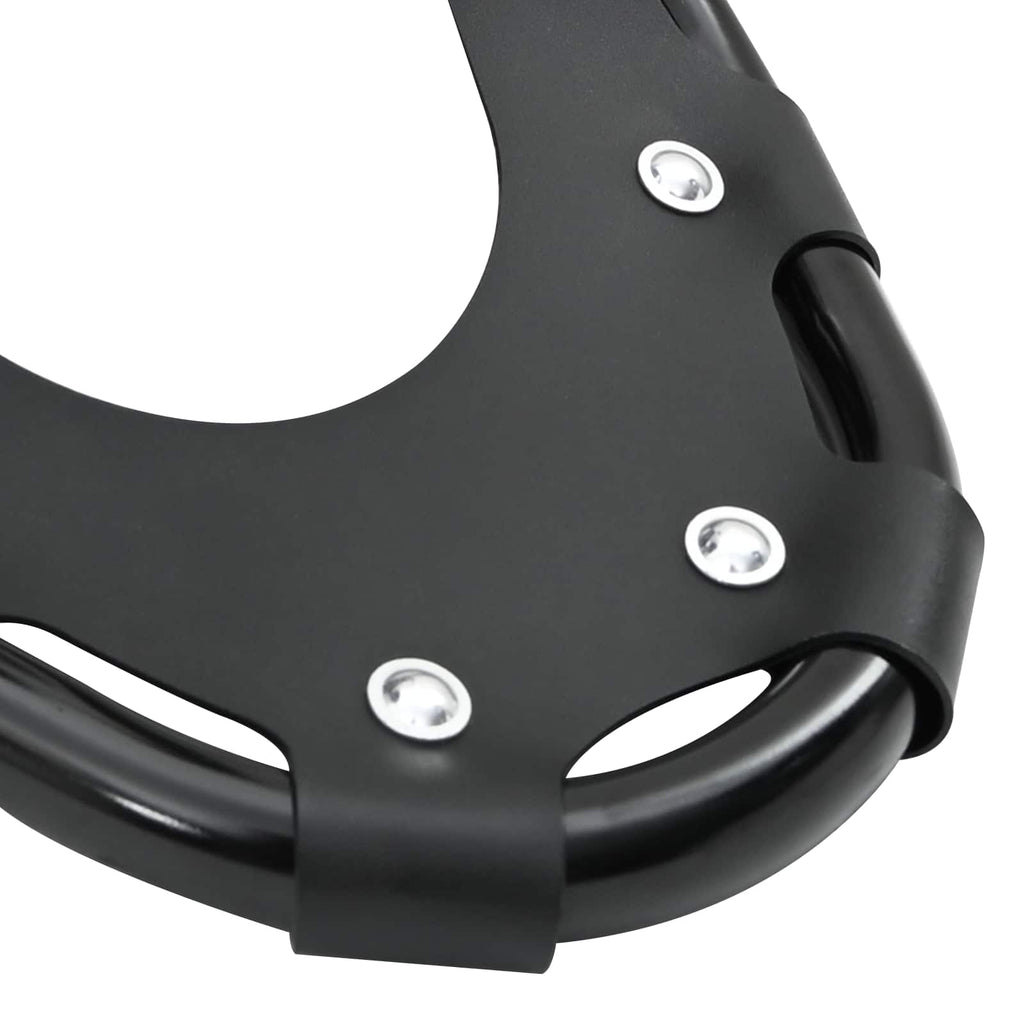 Ciaspole 3 in 1 Nero 63 x 21 cm Alluminio e HDPE