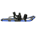 Racchette da neve 3 in 1 con bastoni da trekking Blu e Nero