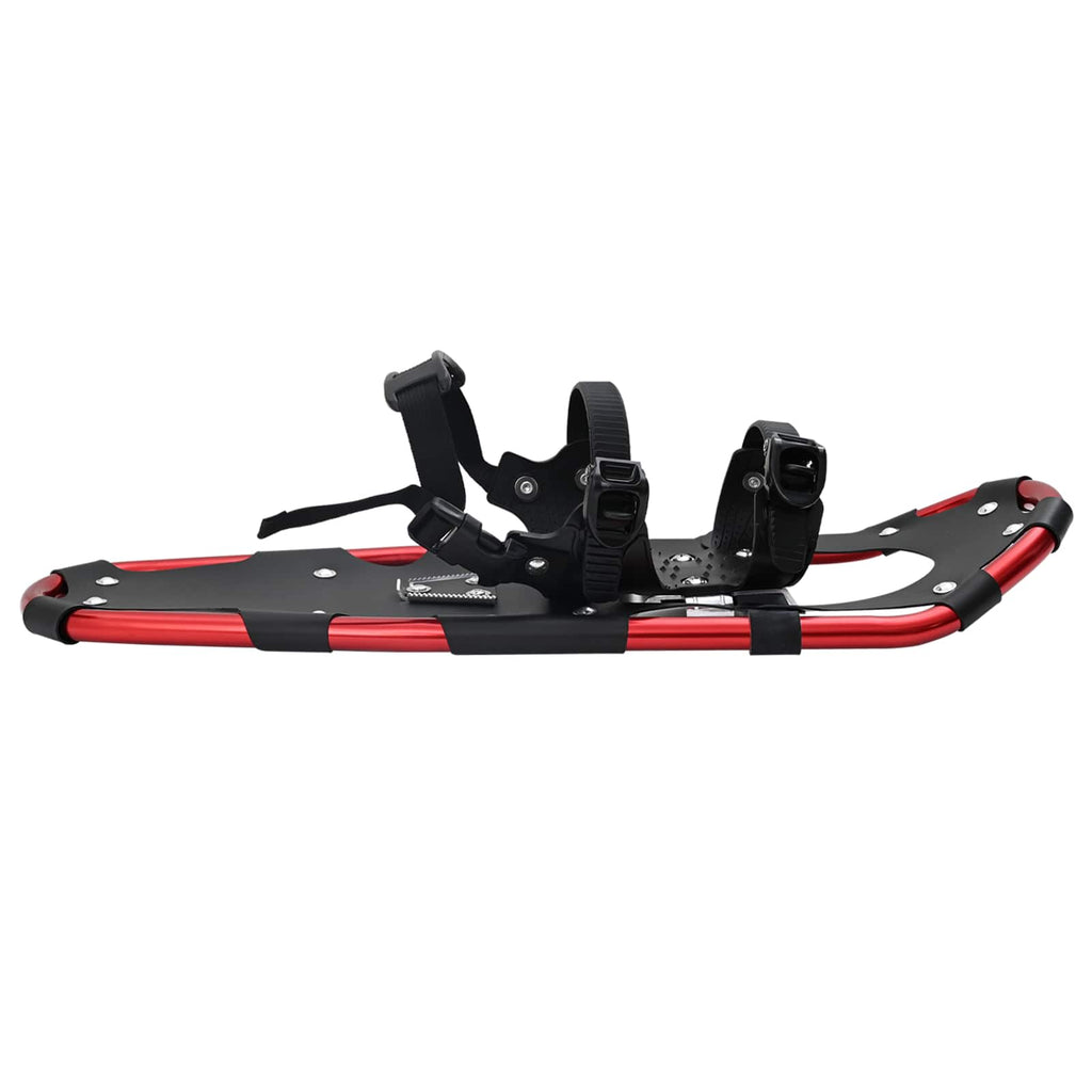 Racchette da neve 3 in 1 con bastoni da trekking Rosso e Nero