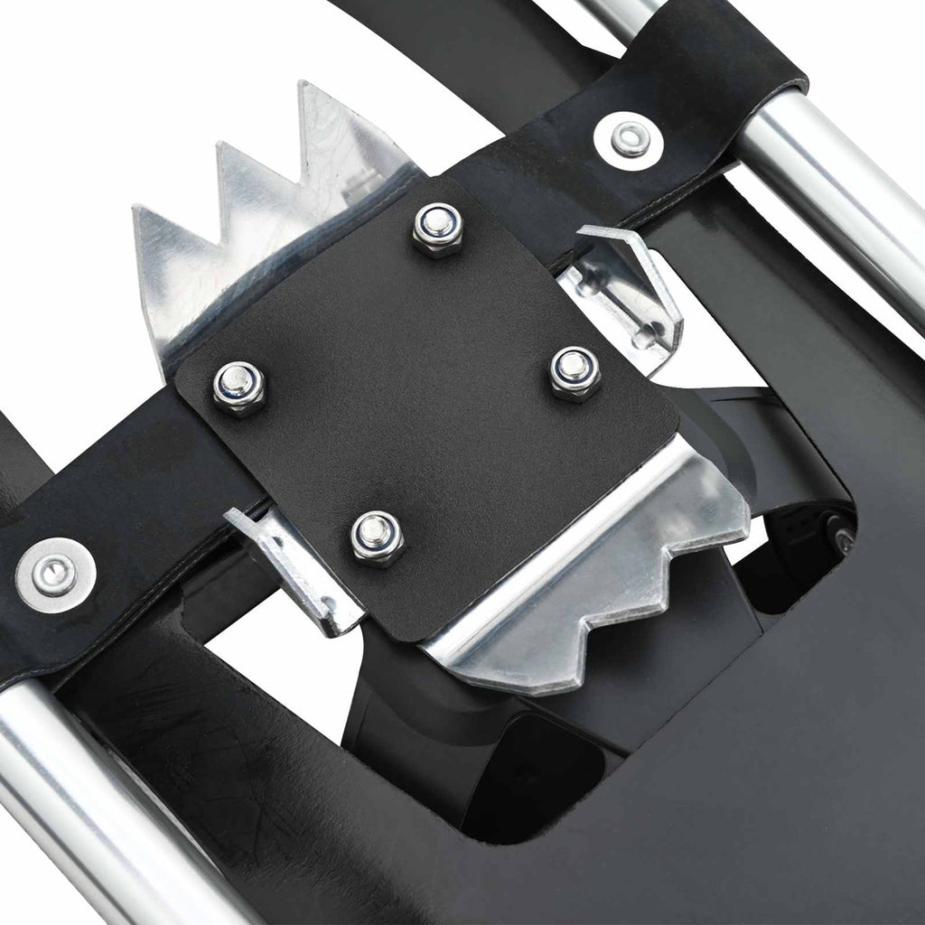 Ciaspole 3 in 1 Argento e Nero 78,5 x 22 cm Alluminio e HDPE