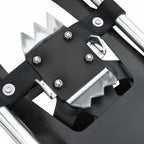 Ciaspole 3 in 1 Argento e Nero 78,5 x 22 cm Alluminio e HDPE