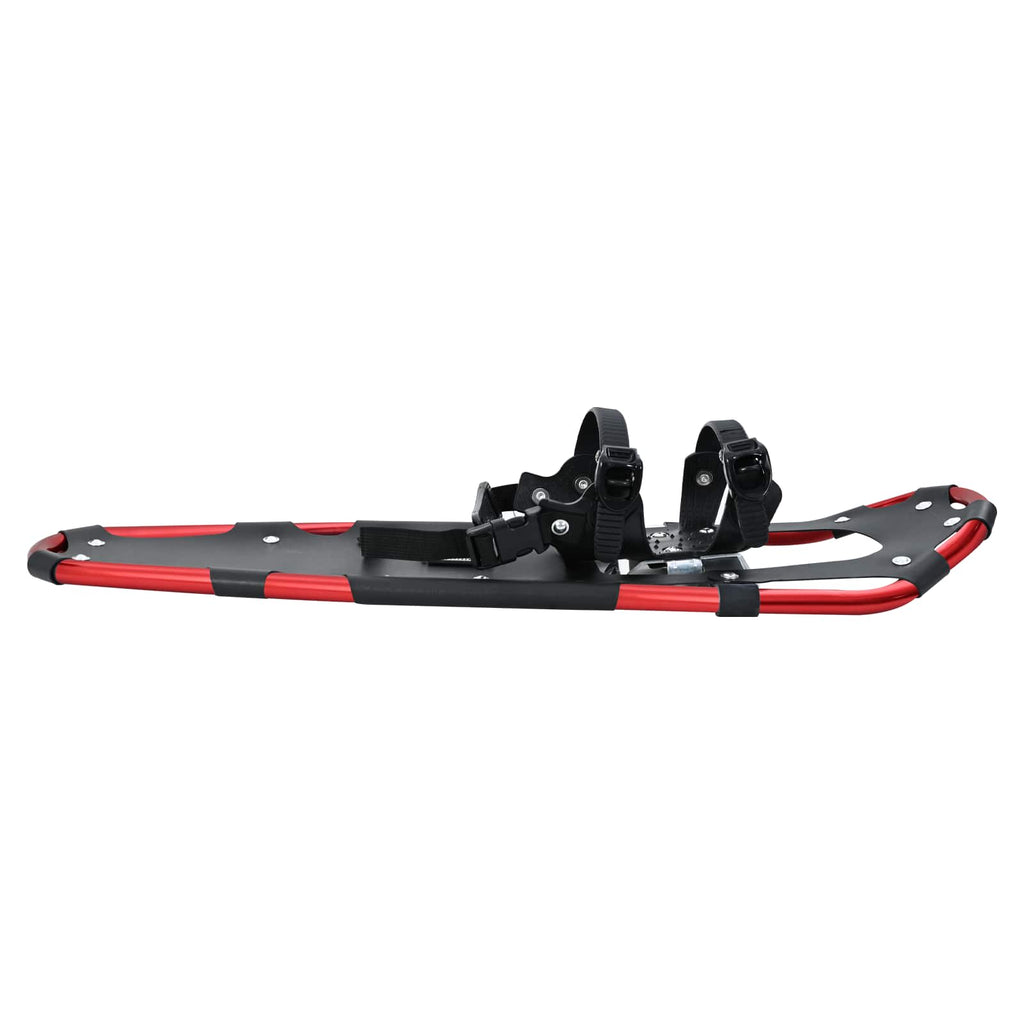Racchette da neve 3 in 1 con bastoni da trekking Rosso e Nero