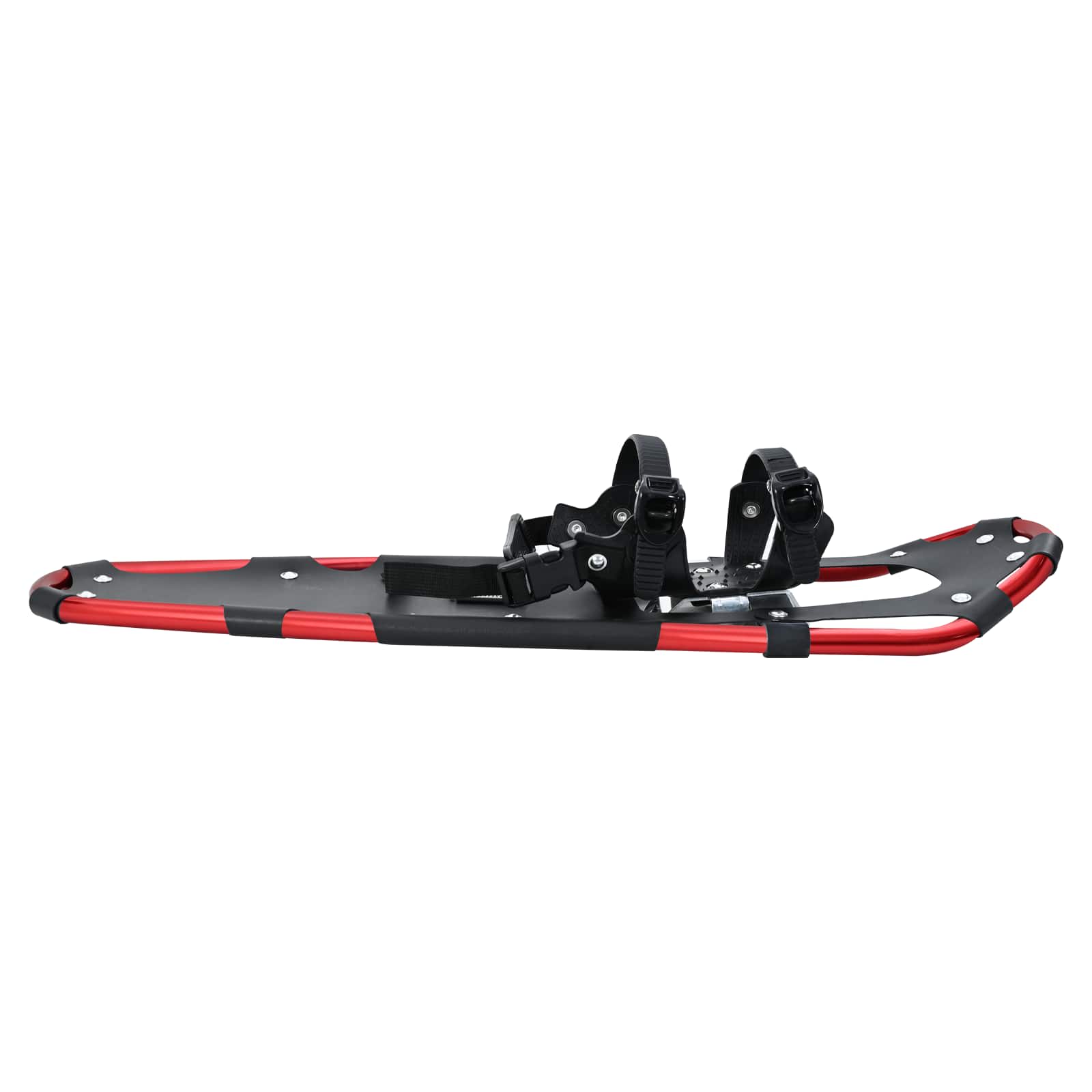 Racchette da neve 3 in 1 con bastoni da trekking Rosso e Nero