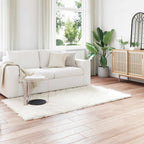 Tappeto in finta TAFALLA Bianco 80 x 200 cm Poliestere