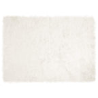 Tappeto in finta TAFALLA Bianco 120 x 170 cm Poliestere