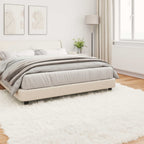 Tappeto in finta TAFALLA Bianco 240 x 240 cm Poliestere
