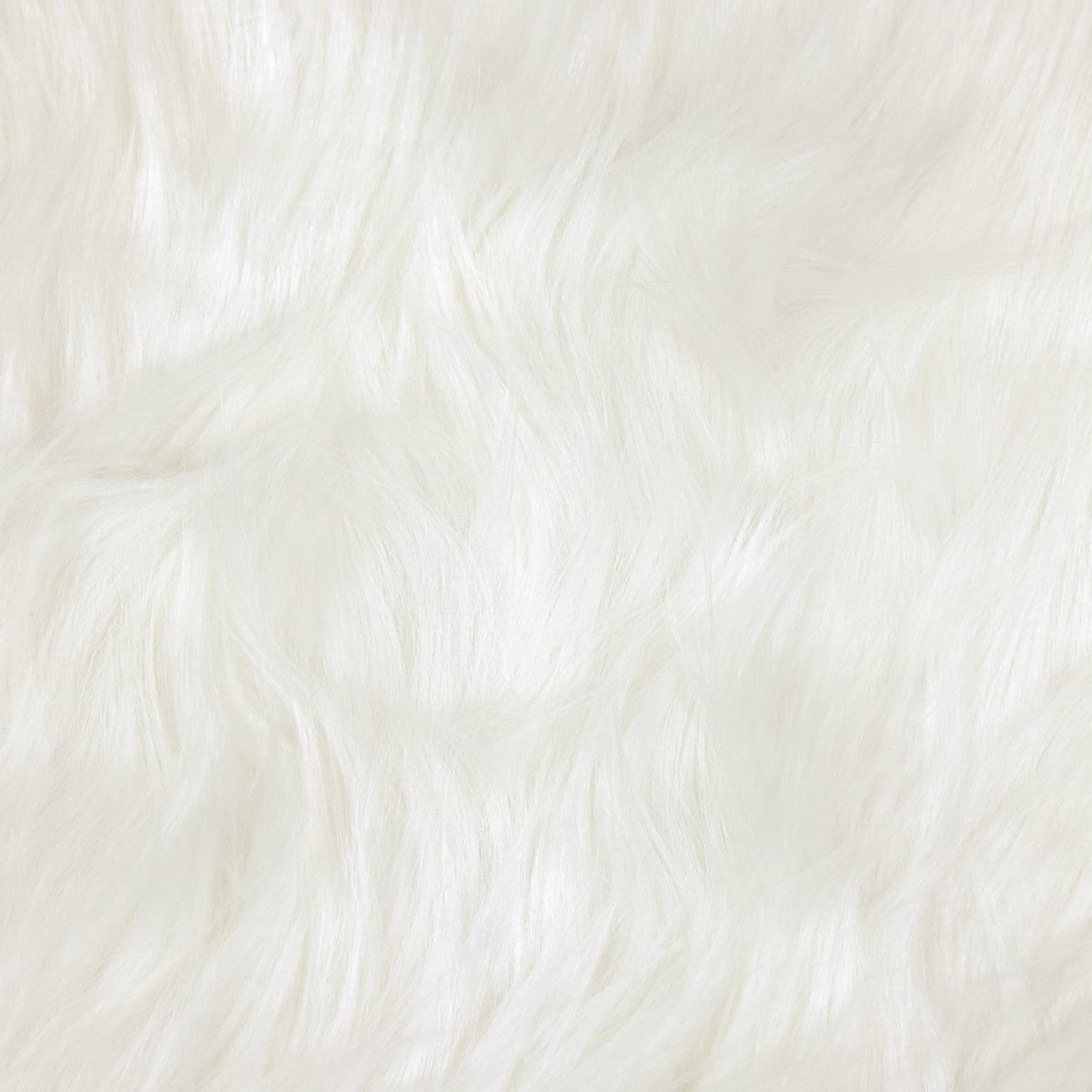Tappeto in finta TAFALLA Bianco 80 x 120 cm Poliestere
